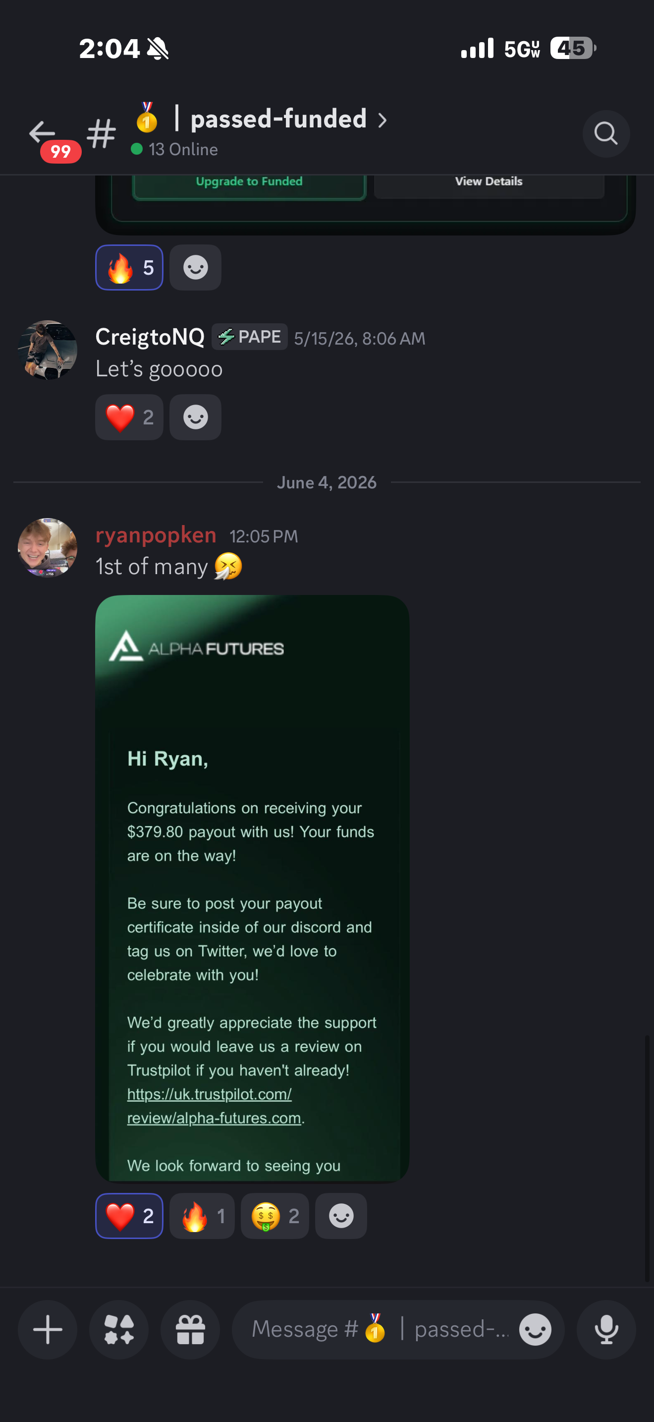 Community Win #9