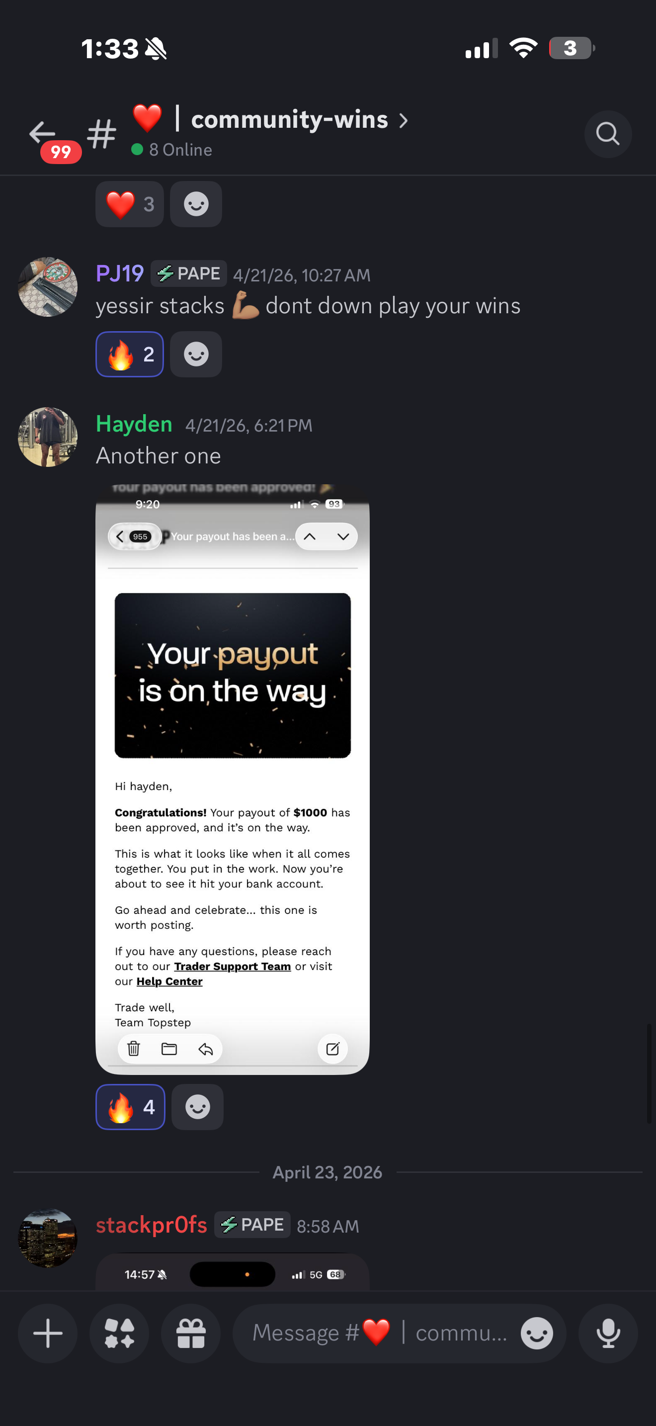 Community Win #10