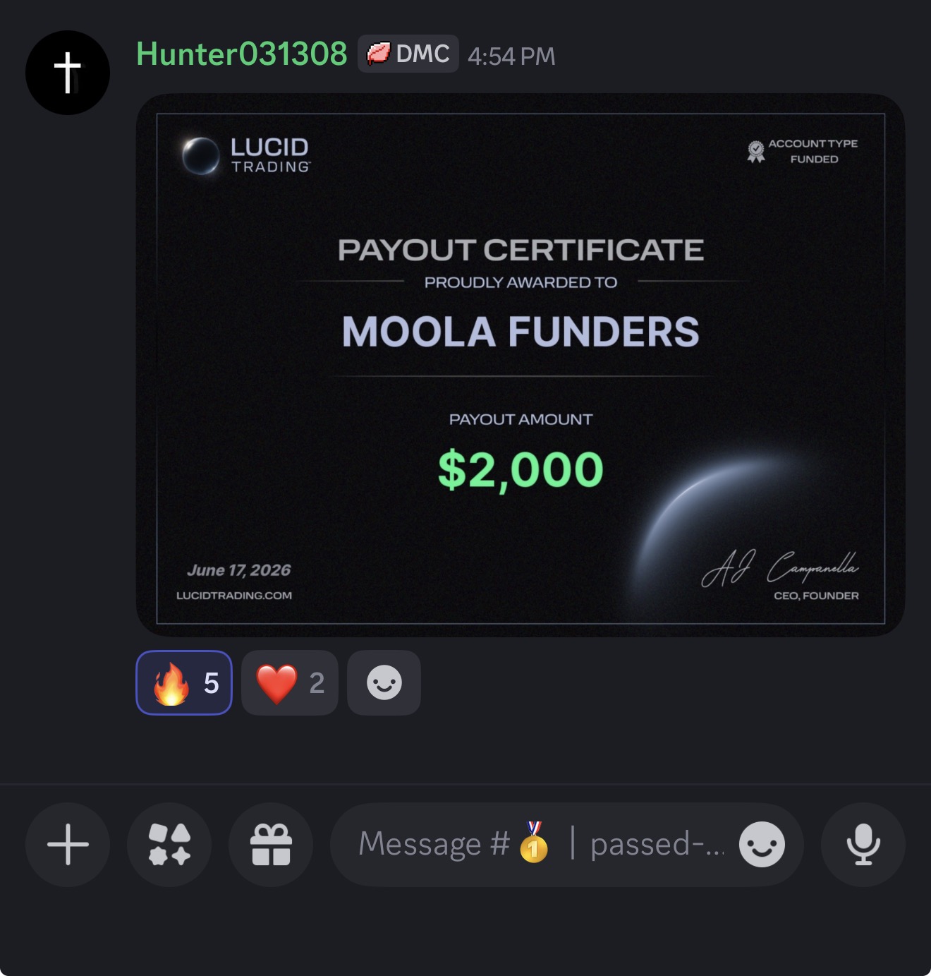 Community Win #20