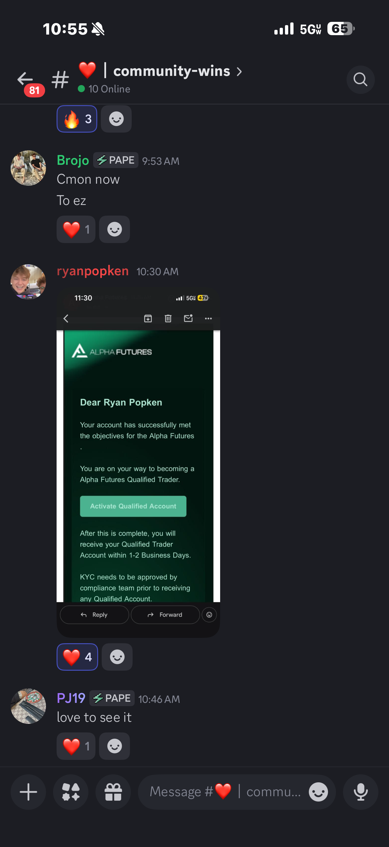 Community Win #11